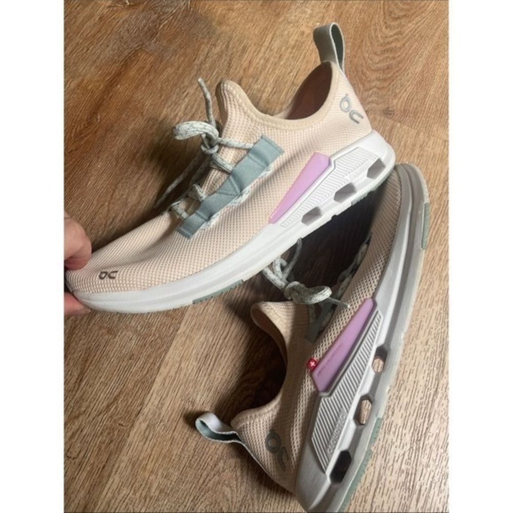 On Cloudaway Sneakers Peach Lightweight Travel Shoes Women's - Picture 12 of 15